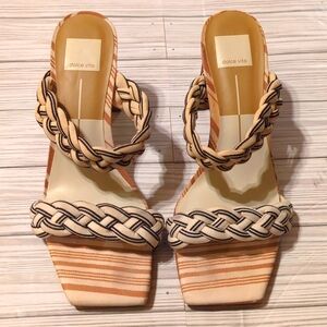 Dolce Vita - Paily Black & White Heels Size 9.5